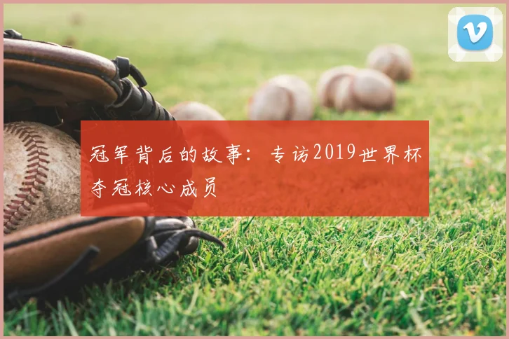 冠军背后的故事：专访2019世界杯夺冠核心成员